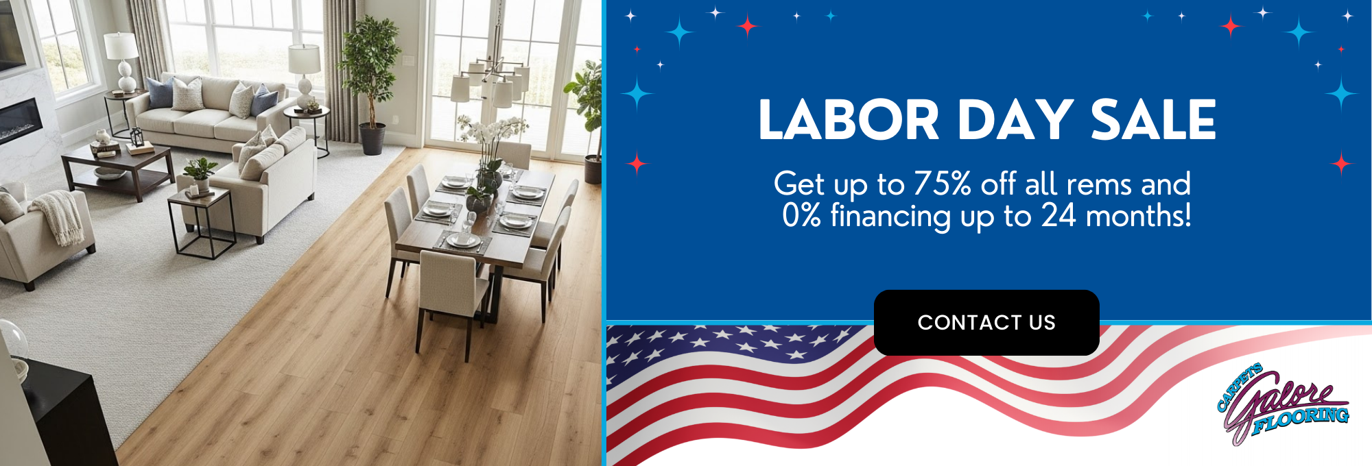 Carpets Galore Labor Day Sale