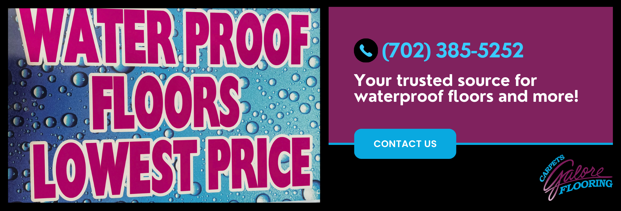Waterproof flooring at the lowest prices in Las Vegas