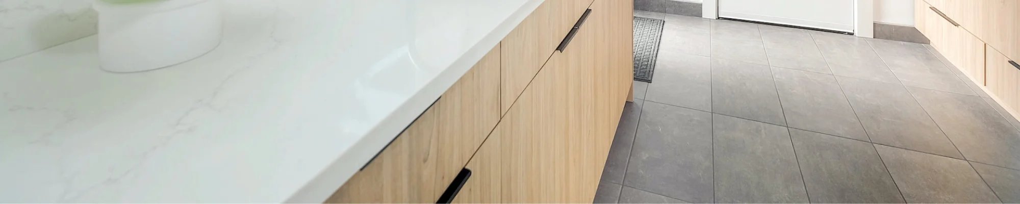 Waterproof LVT tile flooring in a Las Vegas home