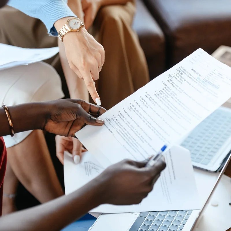 Customer reader a paper contract